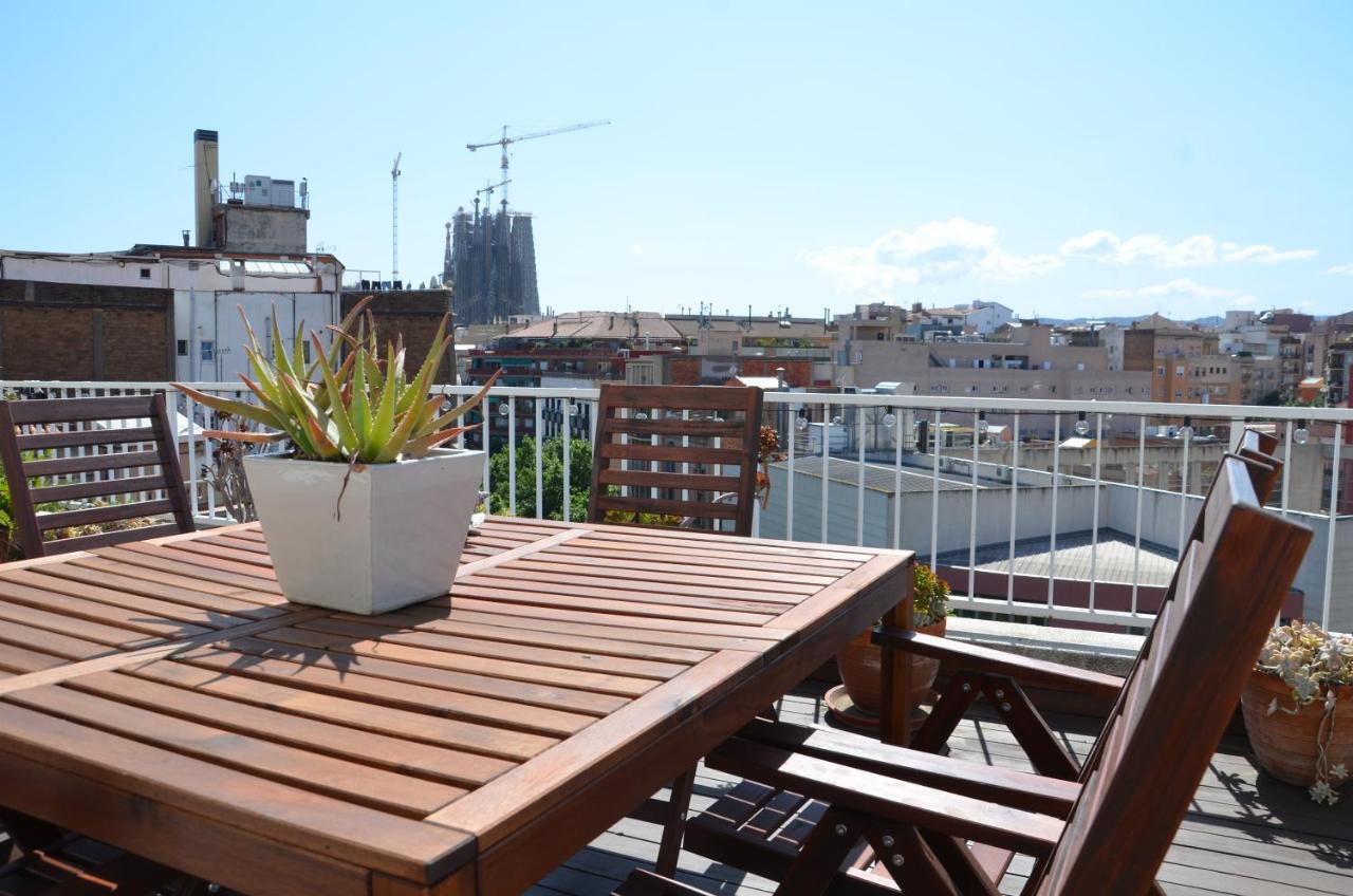 Barcelona Sunny Terrace Apartment Екстериор снимка